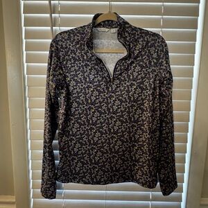 Lady Hagen Floral Quarter-Zip